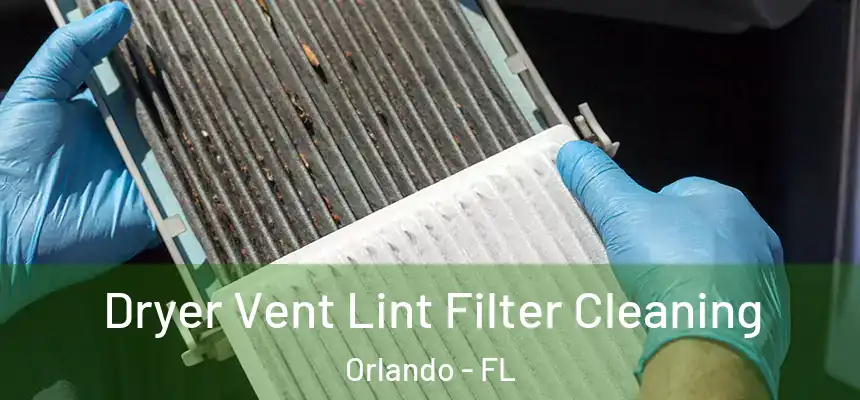 Dryer Vent Lint Filter Cleaning Orlando - FL